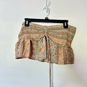 American Eagle Outfitters Textured Paisley Top